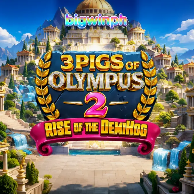 3 Pigs of Olympus 2 Rise of the DemiHog slot game screen